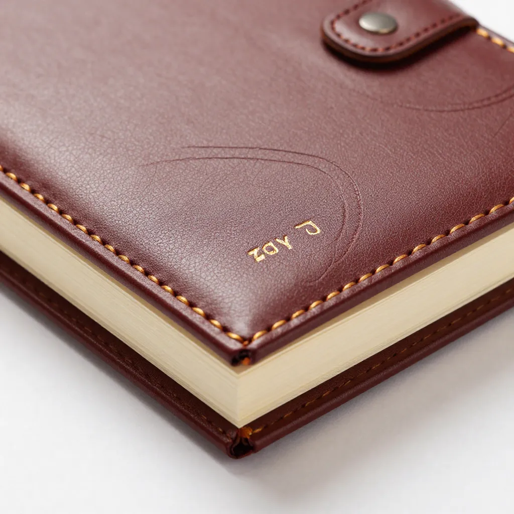 Detaljert visning av Smyth-søm binding